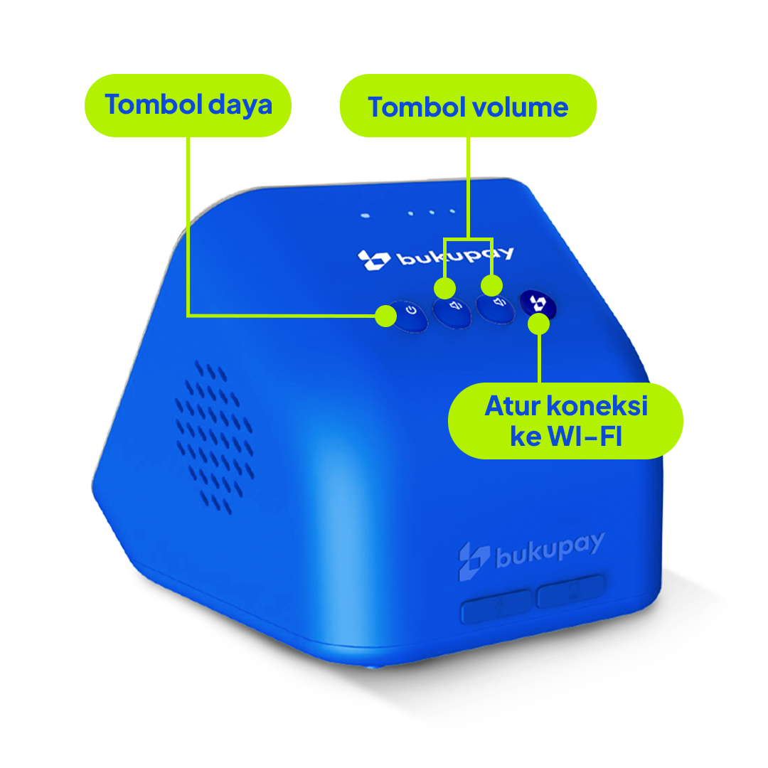 BukuPay Speaker fitur